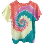 Daydreamer Womens Small Azalea tie dye short sleeve tee NWOT- DEFECT Photo 2
