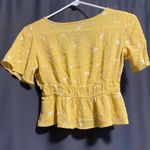 SO Yellow Floral Shirt Photo 1