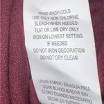 Sequin Hearts Maroon Mini Dress Size Smalll Photo 3