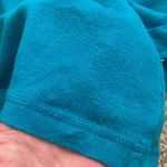 Arizona Jeans Long Sleeve T-Shirt Small 100% Cotton Stretchy Soft Teal Blue EUC Photo 5