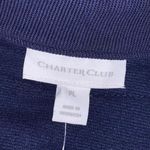 Charter Club Womens Ottoman Sheath Dress Pullover Knit Blue Gold Petite Large Photo 12