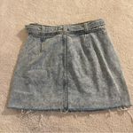PacSun Denim Mini Skirt with Removable Tie Belt Size 28 Photo 7