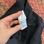 NWOT MOTHER DENIM BLACK STRETCH STUNNER ZIP ANKLE STEP FRAY JEANS Size 31 Photo 5