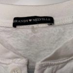 Brandy Melville WHITE SUPER SOFT PULLOVER SWEATER Photo 3