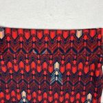 LuLaRoe Cassie Geometric Print Bodycon Skirt Colorful Size 2XL Photo 4