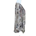 Umgee Size S/M Boho Festival Kimono Semi Sheer Open Front Caftan Cover Up Tan Photo 8