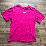 The North Face Women's Evolution Oversized Short Sleeve T Shirt Pink Sz Small Photo 0