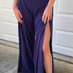 Michael Stars Slit Leg High Waisted Flowy Pants Photo 1