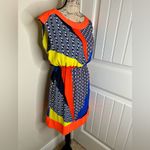 Jealous Tomato NTM:  Retro Look Colorblock Design Sleeveless Dress Sz M Photo 5
