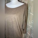 Forever 21  Brown Off The Shoulder Shirt Photo 1