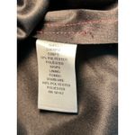 Donna Morgan  Faux Leather V-Neck Twist Detail Midi‎ Dress Burgundy Size 14 Photo 6