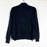 J.Mclaughlin Clara Cashmere Knit Stretch Turtleneck Pullover Sweater Black S Photo 3