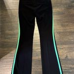 Alice + Olivia NWT  - Olivia Bootcut Pants - Garden Black Green Photo 3