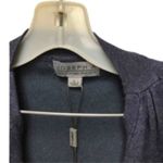 Navy Blue Knit Vest Sleeveless Cardigan Large NWT Photo 2