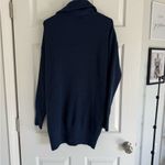 Navy Blue Knit Dress Size M Photo 5