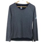 Adidas Climalite gray lightweight pullover sweater sweatshirt WOMENS SIZE SMALL Photo 0