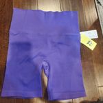 All In Motion  Women's Purple Bike Shorts Seamless Core Shorts Nwt Photo 2