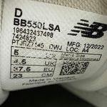 New Balance  550 Women's White Low Top Lace Up Activewear Sneakers Shoes Size 5 Photo 4