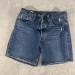 Levi's womens‎  501 Premium denim button fly shorts size 31 inseam 6in Photo 0