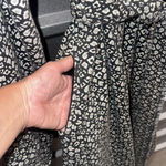 UGG  Robe Black White Women's Large Photo 2