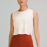 Lululemon Tan Burnout Crop Tank Photo 0