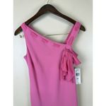 Evan Picone  Cocktail Dress Fuchsia Pink Crepe Knee Length Size 10P NWT Photo 1