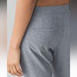 Lululemon grey open leg pants unsized 15” waist Photo 2
