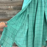 Free People NWOT  Lunar Cove Wide Leg Pants in Blue Combo Size XS Photo 3