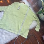 Lime Green Teddy Bear Sweater Loungewear NWT Size M Photo 7