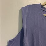 Athleta  Seasoft Sweatshirt Tank Top Purple Size 2X Photo 2