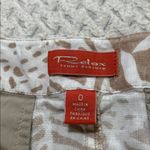 Tommy Bahama  Tropical Tan and White Mini Skirt, linen size 0 Photo 1