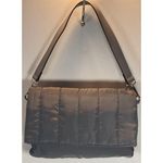 Violet Ray  Eco Women’s Handbag, Light Gray Nylon Envelope Purse Photo 0