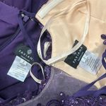 Faviana Favianna 96551 Two Piece Purple Prom Dress Size 2 Photo 5