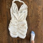 ZARA Polka Dot Backless Dress Photo 2