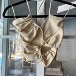 ZARA cutout halter crop Tube top Photo 2