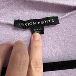 Boston Proper  Light Purple Cashmere Cardigan Photo 28