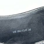 Vince Black Glazed Leather Reed Platform Oxford Lace Up Shoes Sneakers size 8 Photo 7