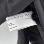 Modern Citizen Taylor Dress Size Large NEW Off Shoulder Shirt Midi Black NWOT Photo 14