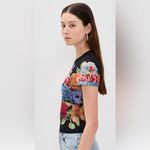 Alice + Olivia NWT- Tess Crew Neck Tee Size XS Photo 3