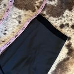 FANKA Black Body Sculpt 7/8 Leggings Size Medium Velvet Details Photo 5