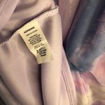 Adrienne Lavender Watercolor Shift Dress Round Neckline Flowy Women's Sm Photo 6