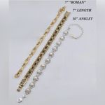 3 PC Bracelet Set Gold Photo 1