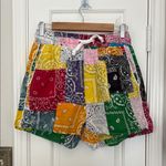 Riley 1880 bandana patchwork shorts Yellow Size M Photo 1