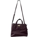 Kate Spade  Purple‎ Saffiano Leather Laurel Way Evangelie Satchel Photo 5