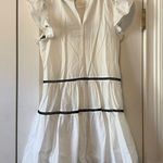 En Saison Aliza Cotton Babydoll White Minidress Size XS Photo 4