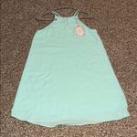Pink Rose New  Mint Green Mini Dress Photo 1