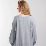 Free People  Buttercup Thermal Size Medium Grey new Photo 1
