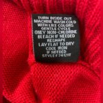 33 Degrees Medium Christmas Llama Red Sequin Antlers Snowflake Holiday Sweater Photo 6