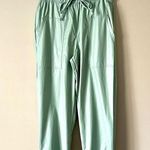 Like an angel  | Green Tapered Leg Paper Bag Faux Leather Pants Sz M Photo 0
