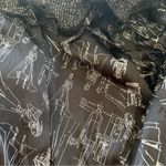 White House | Black Market WHBM Studio Trophy Plaid Black Grey Tweed Knit Double Breasted Blazer 4 Photo 13